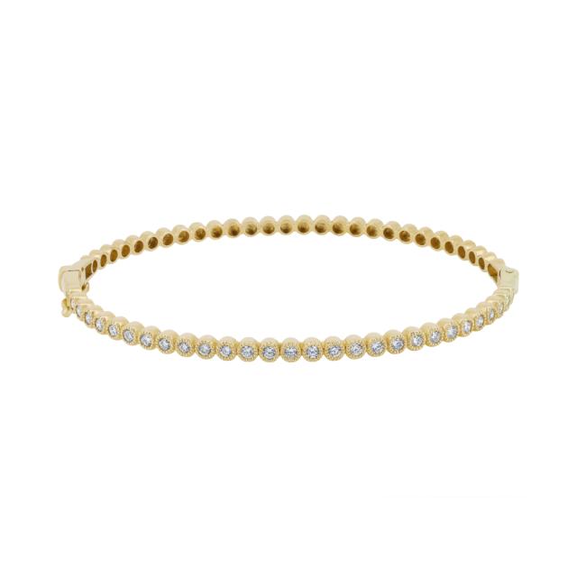 Radiant Diamond Bangle  