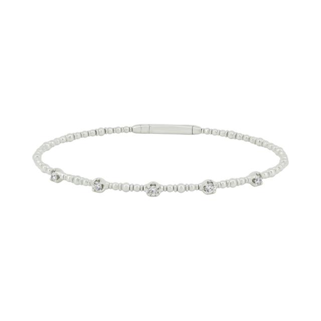 Flexible Diamond Bangle 