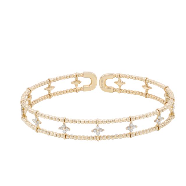 Golden Diamond Cuff YG