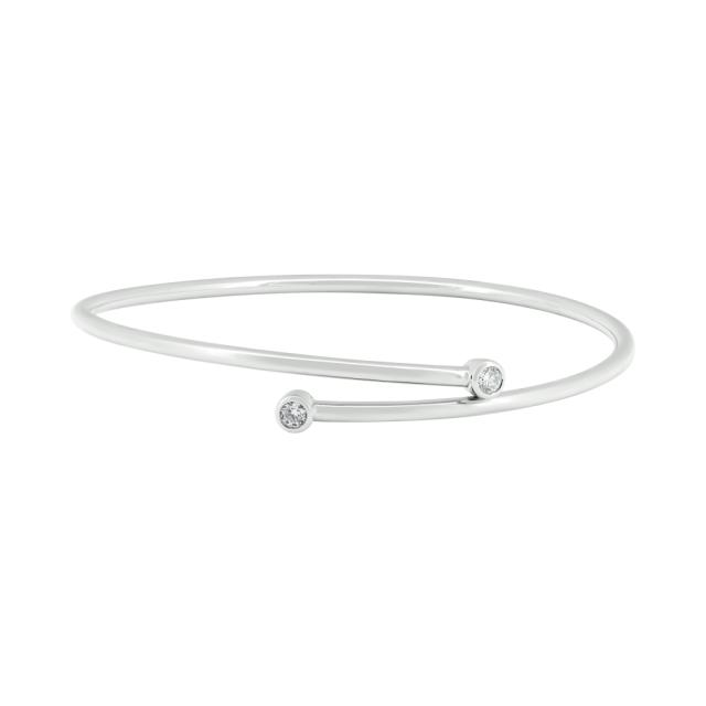 Minimalist Diamond Bangle 