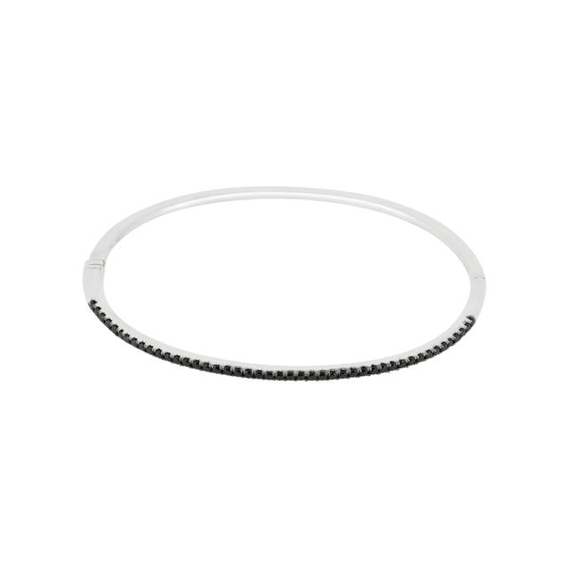 Mystic Black Diamond Bangle