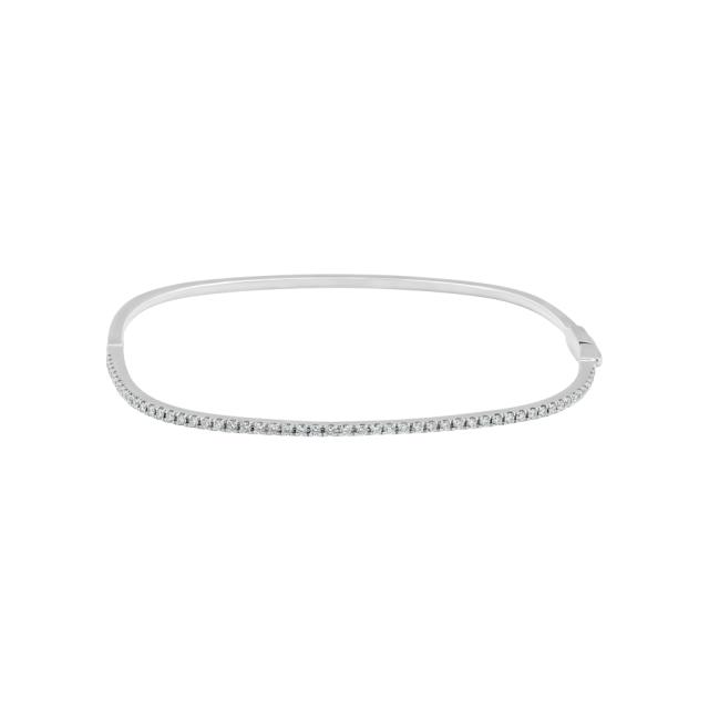 Gleaming Diamond Bangle  