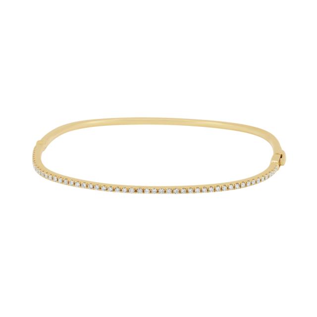 Gleaming Diamond Bangle  