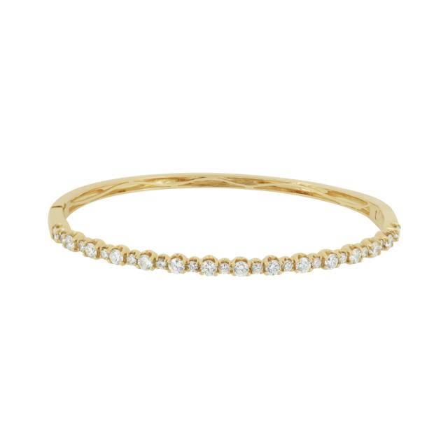 Shinning Diamond Bangle 
