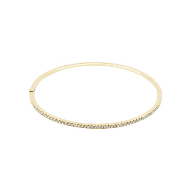 Delicate Diamond Bangle 