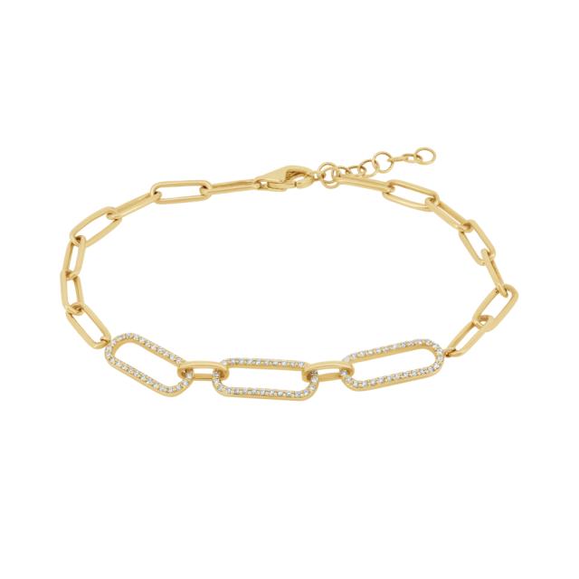 Diamond Link Bracelet  