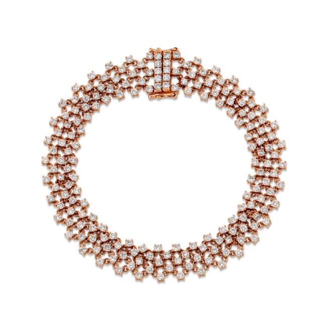Intricate Diamond Bracelet