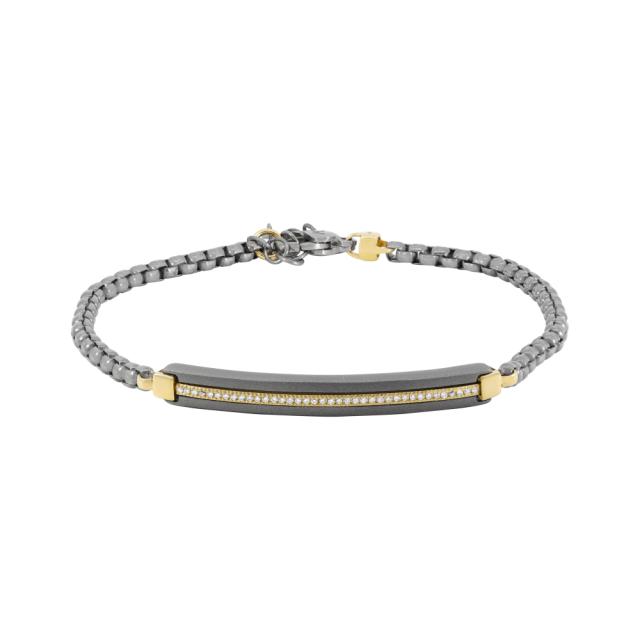 Diamond Accent ID Bracelet