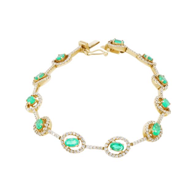 Lucky Emerald Bracelet