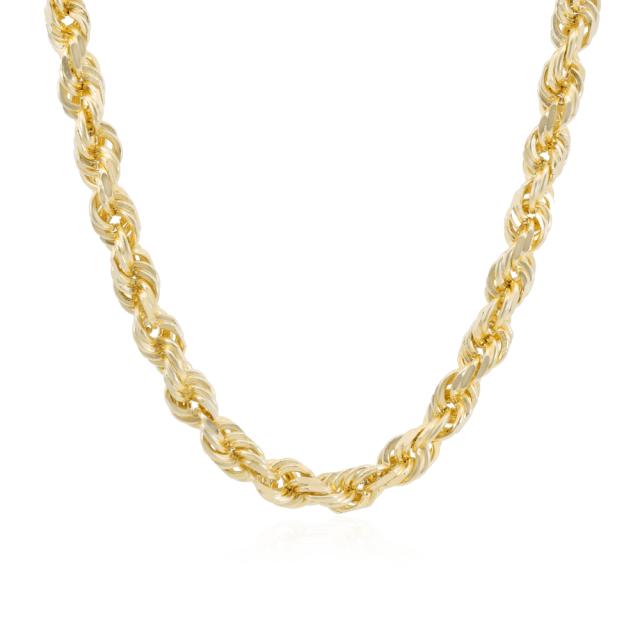 Lux Diamond Cut Rope Chain 