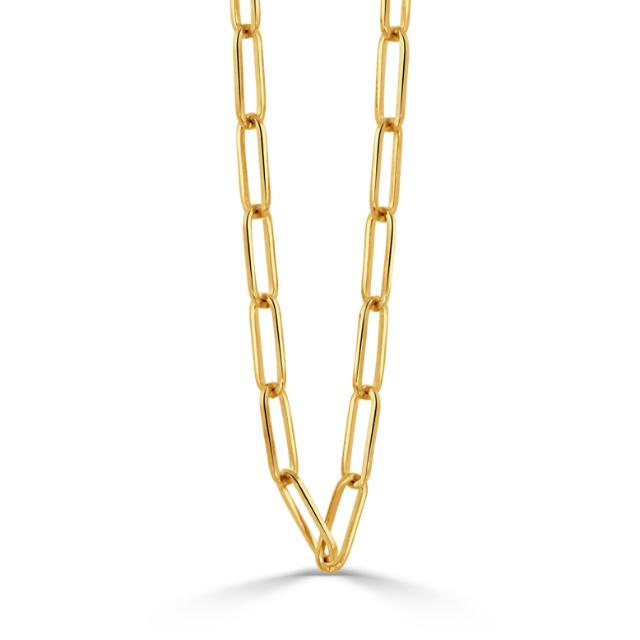 Trendy Paperclip Necklace  