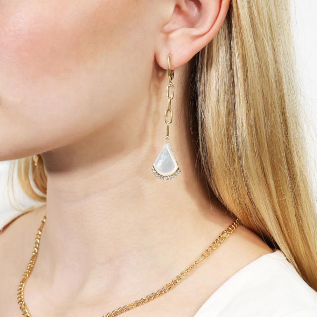 Link Drop Earrings  