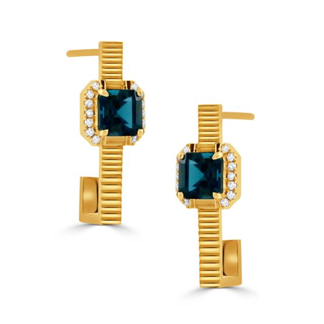 Rolex Inspired Earrings 