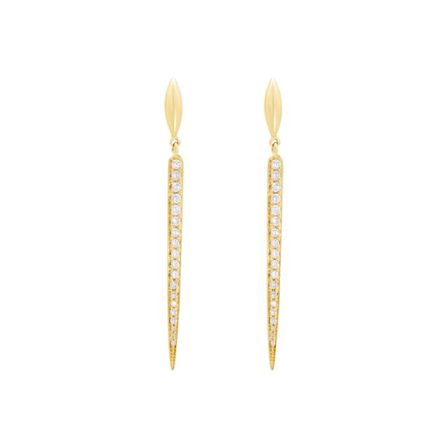 Modern Linear Glamour Earrings   
