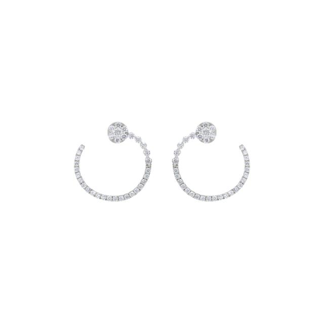 Glam Open Earrings  