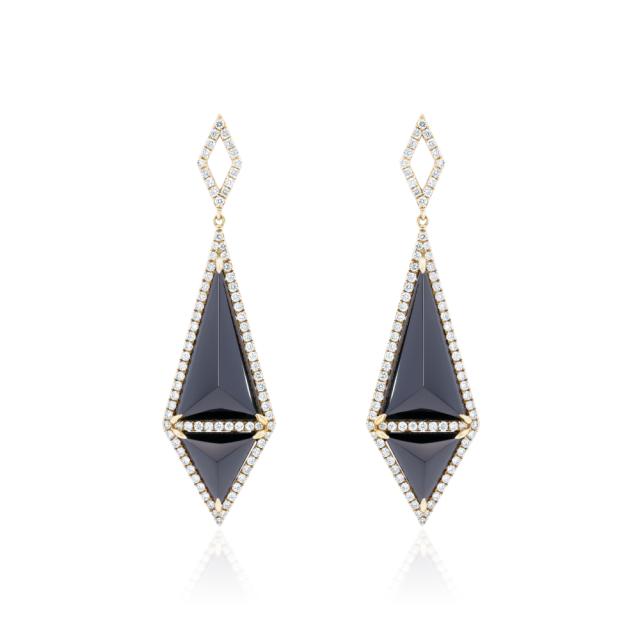 Trillian Onyx Drop Earrings   
