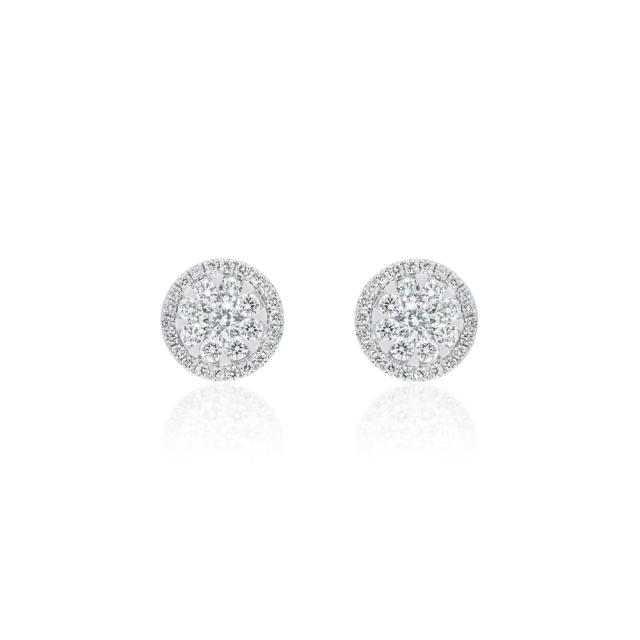 Cluster Stud Earrings   