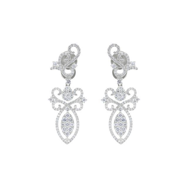 Dazzling Cascade Earrings  