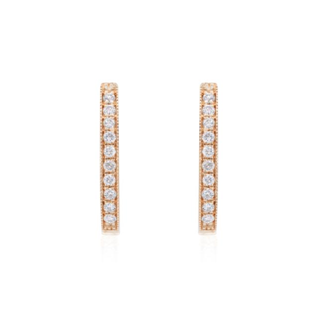 Rose Gold Huggies  