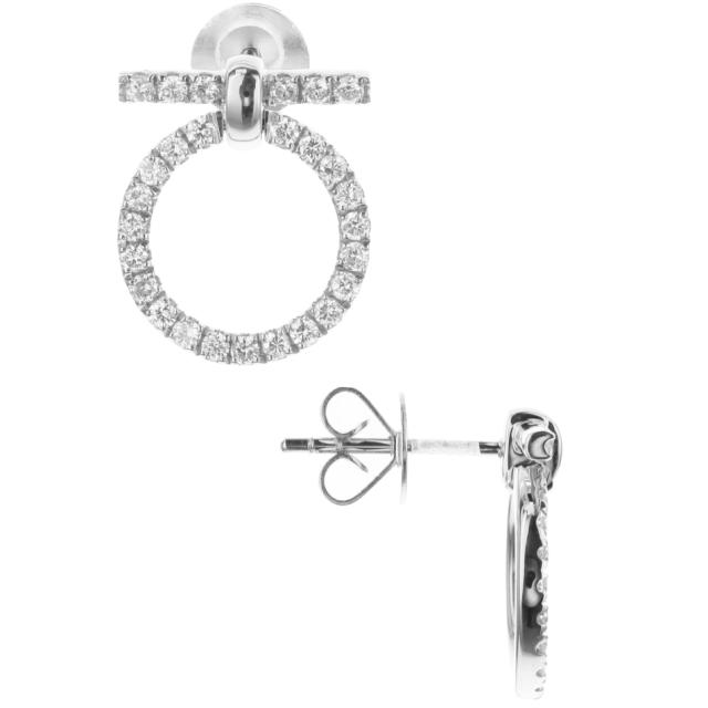 Elegant Circle Earrings  