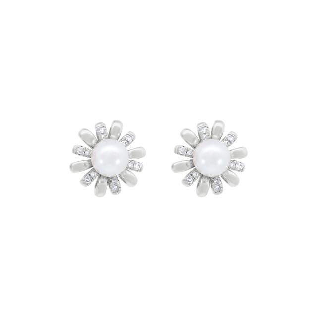 Blooming Flower Stud Earrings