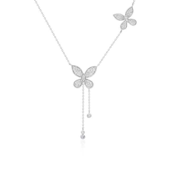 Luminous Butterfly Necklace