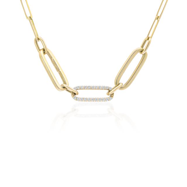 Stunning Paperclip Necklace  