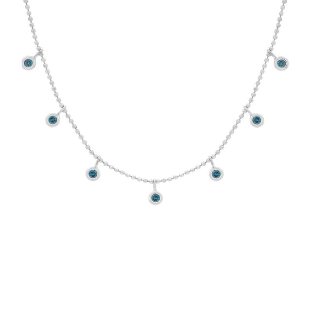 Multi Drop Diamond Necklace