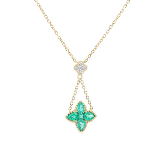 Venitian Quaterfoil Necklace  