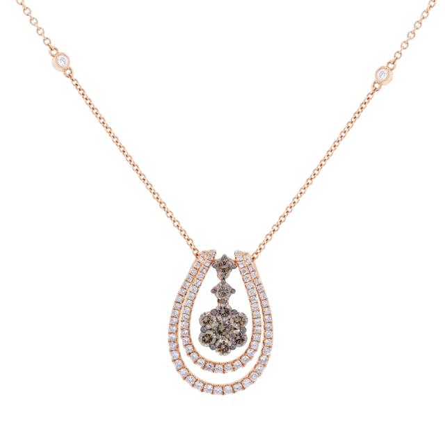 Swinging Flower Pendant