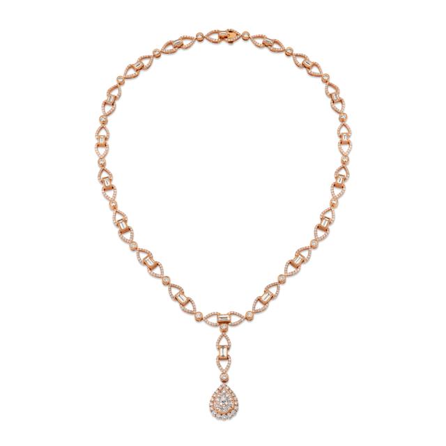 Mosaic Diamond Necklace