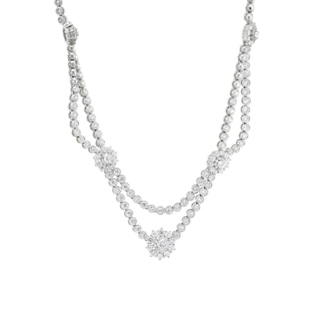 Splendor Cluster Necklace