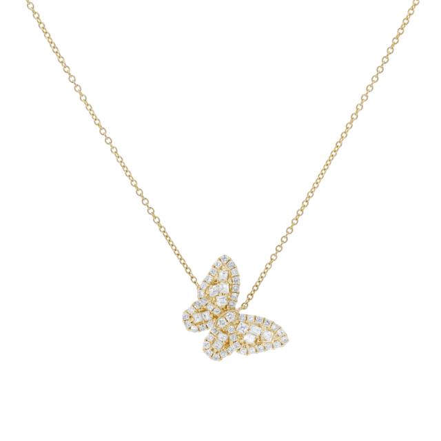 Glowing Butterfly Necklace