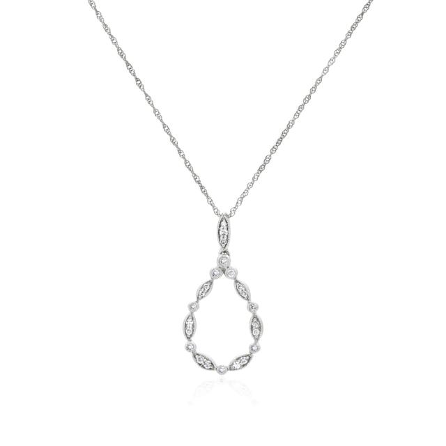 Vintage Tear Drop Pendant
