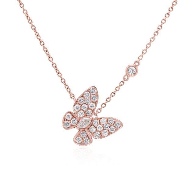 Butterfly Diamond Pendant
