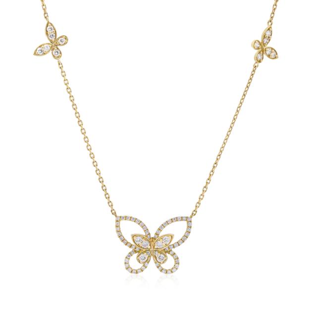 Radiant Butterfly Necklace