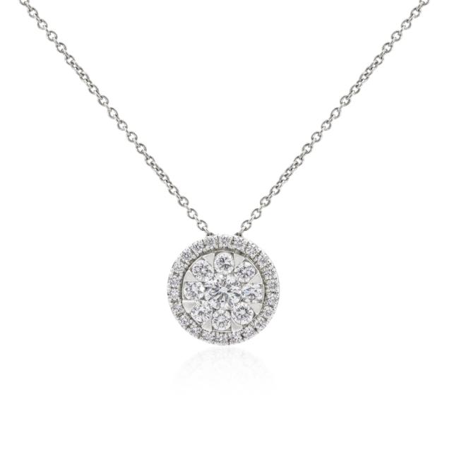 Diamond Cluster Pendant  