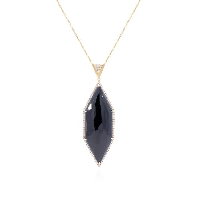 Onyx Fantasy Elegant Necklace   