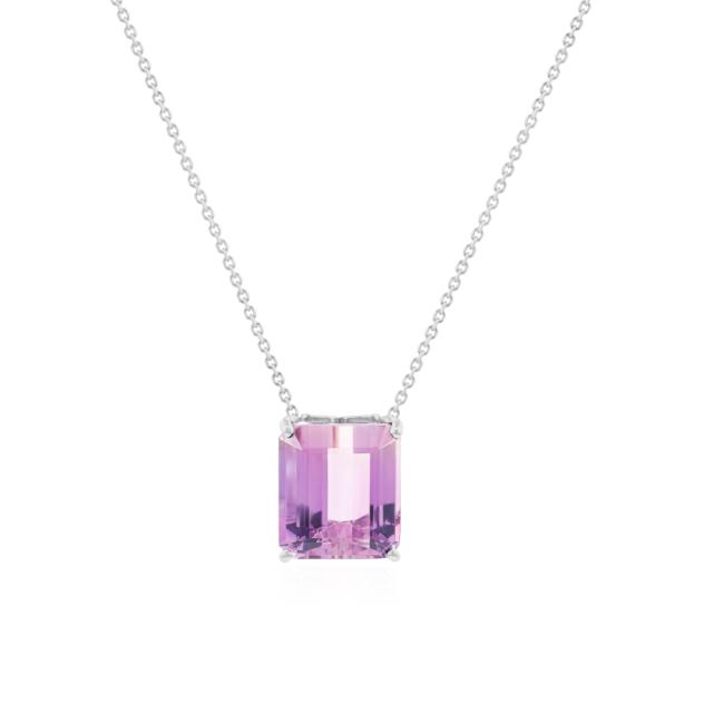 Supspended Amethyst Necklace  