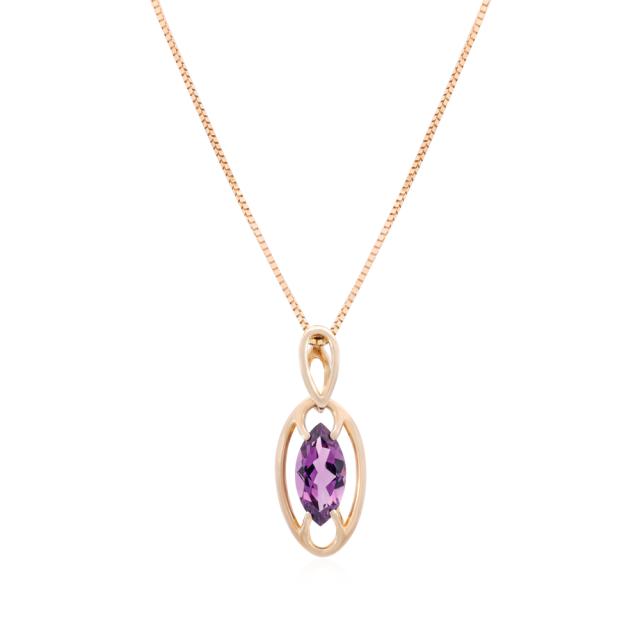 Purple Elegance Necklace  