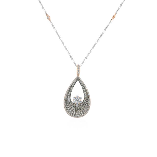 Floating Flower Pendant