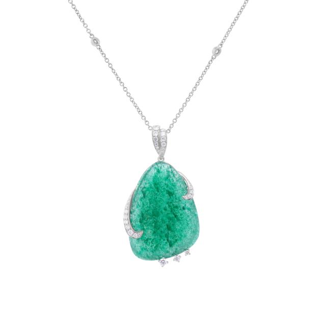 Lucky Green Aventurin Pendant  