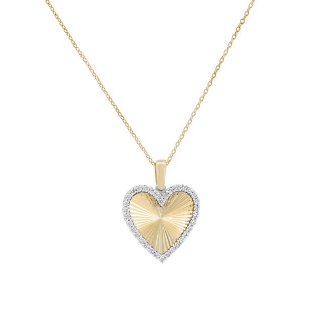 Mirror Heart Pendant