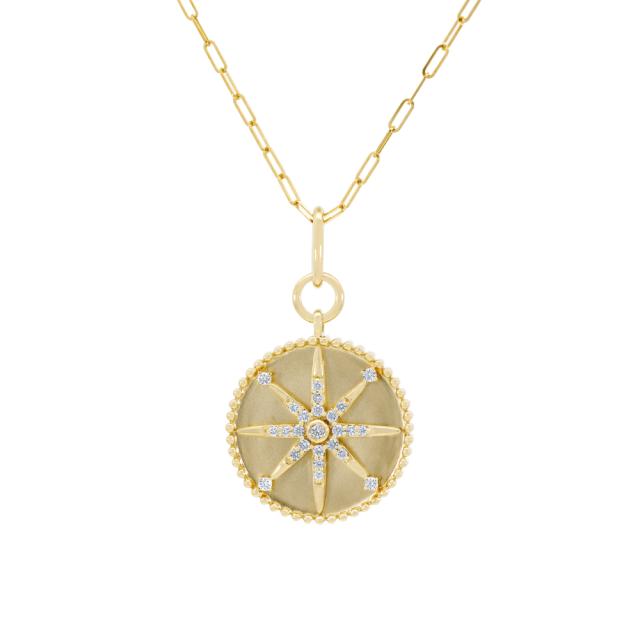 Glimmering Compass Medallion