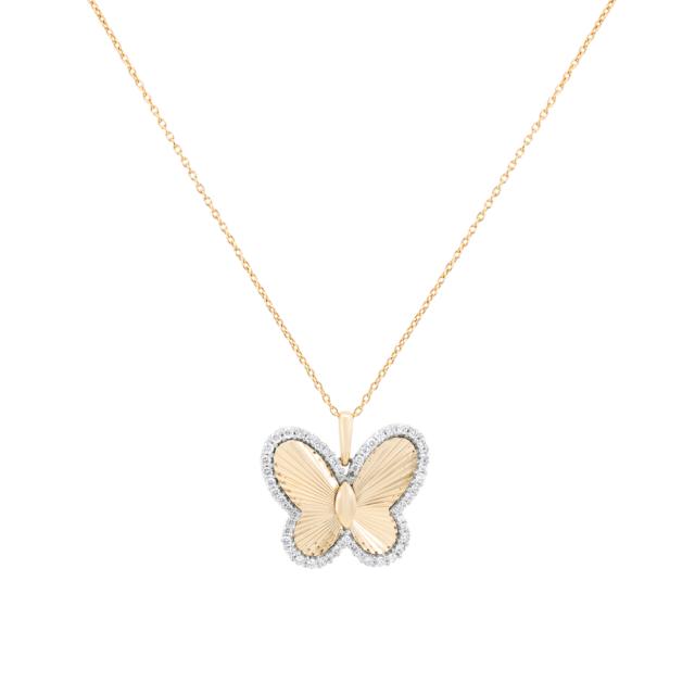 Glimmering Diamond Butterfly
