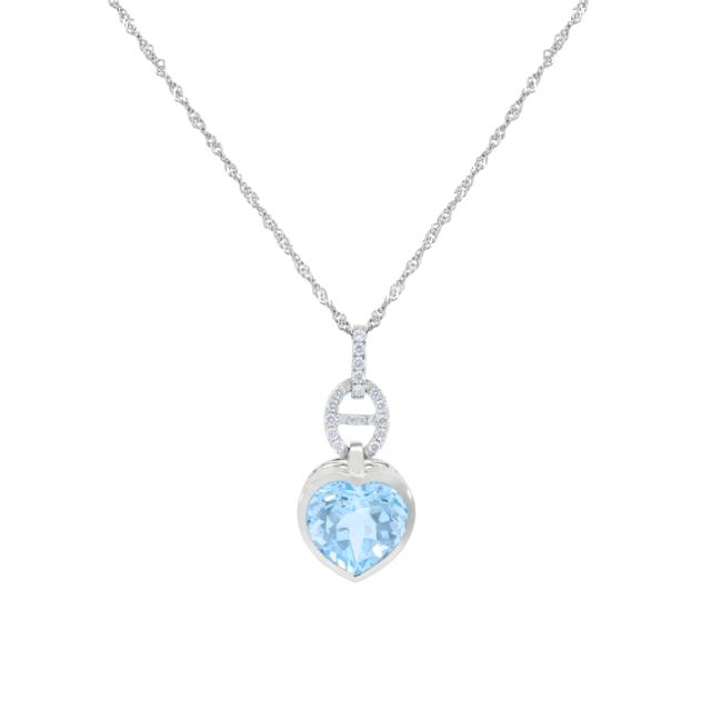 Sparkling Heart Pendant