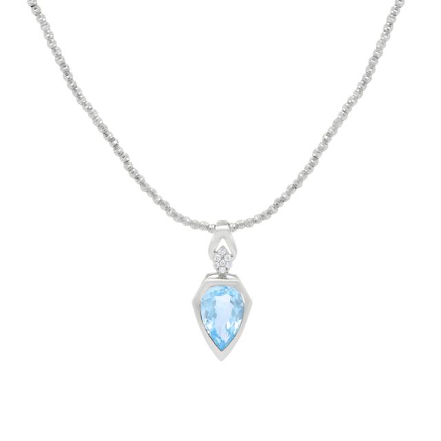 Elongated Diamond Shape Pendant