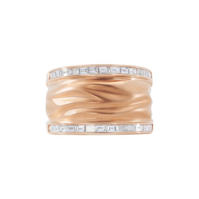 Wavy Diamond Band  