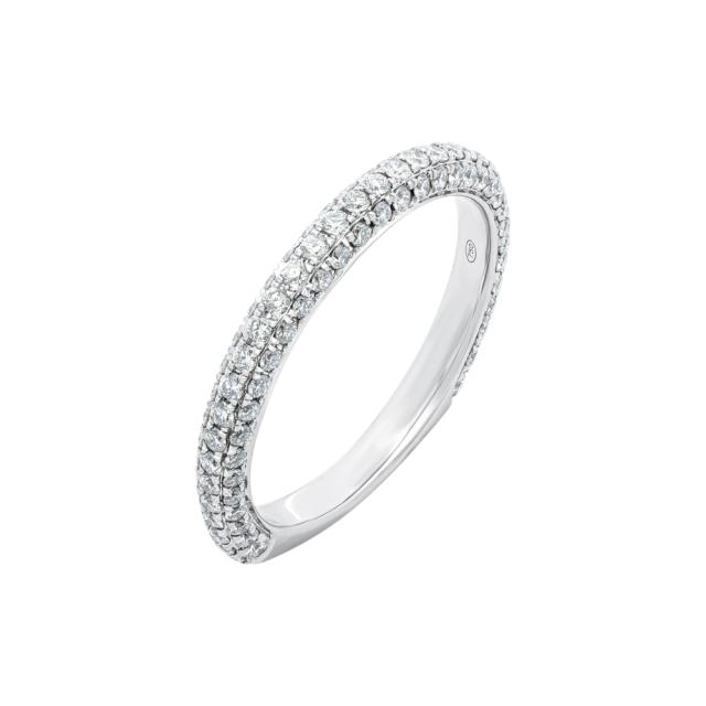 Brilliant Pave Diamond Band