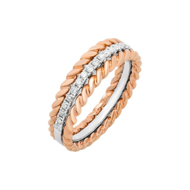 Twine Diamond Band